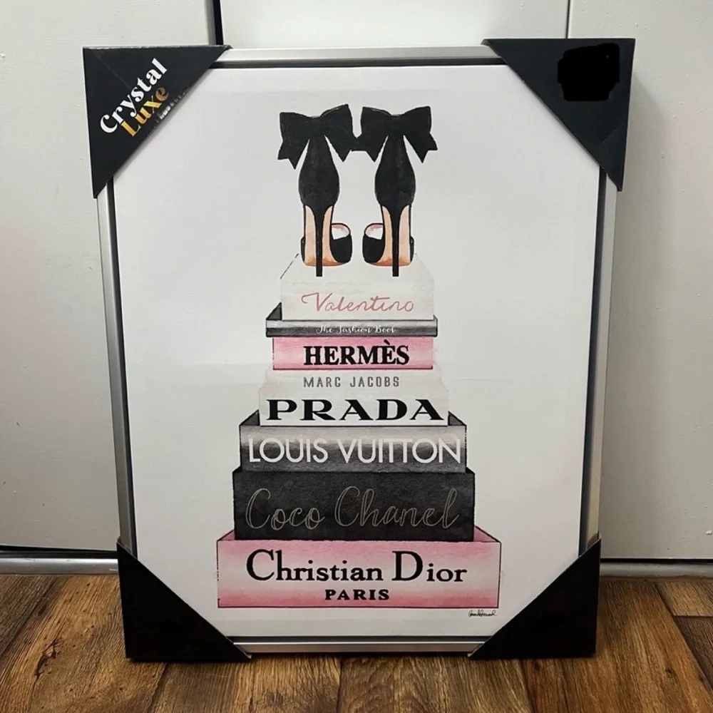 Christian Dior Paris Fashion Wall Art